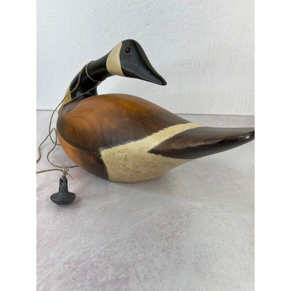 Big Sky Carvers Wooden Canadian Goose Hand-carved by Linda Williams/ 16” long‎ - Picture 6 of 11